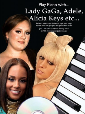 AM1002749 Play Piano With... Lady Gaga, Adele, Alicia Keys etc.