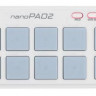 KORG NANOPAD2-WH портативный USB-MIDI-контроллер, цвет белый