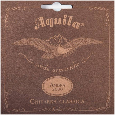 Комплект басов Rayon Basses 000 для классической гитары AQUILA AMBRA 2000 173C Medium среднее натяжение