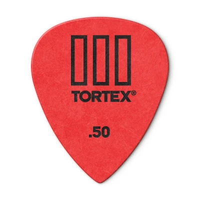 Медиаторы Dunlop 462P050 Tortex TIII, толщина 0.5 мм, 12 шт.