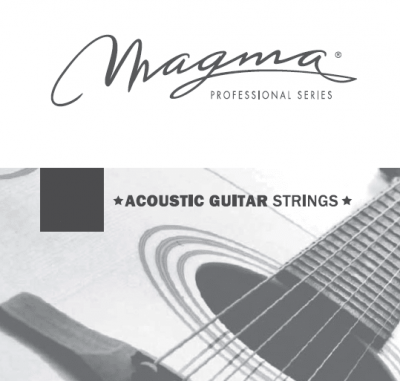 Одиночная струна для акустической гитары 12 Magma Strings GA012PB
