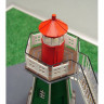 Сборная картонная модель Shipyard маяк Lighthouse Bunthauser Spitze (№24), 1/72