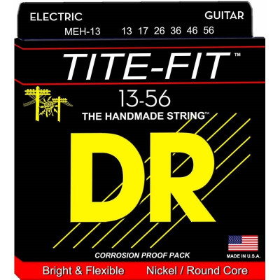 DR MEH-13 Tite-Fit струны для электрогитары суперсильного натяжения (13-56)