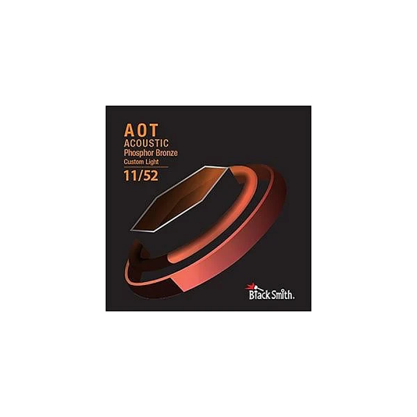 Струны для акустической гитары BlackSmith AOT Acoustic Phosphor Bronze Custom Light 11/52, 11-52