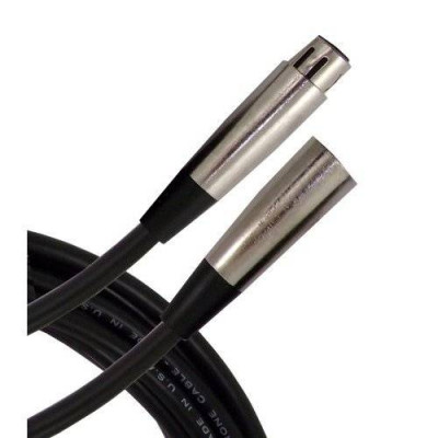 HORIZON M1-20 микрофонный кабель, длина 6 метров с разъемами XLR, цвет черный