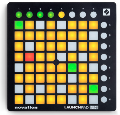 NOVATION Launchpad Mini MK2 контроллер для Ableton Live, 64 полноцветных пэда