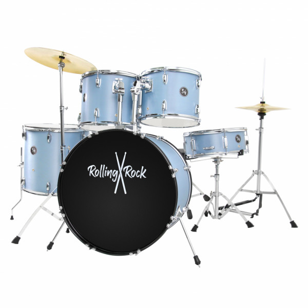 Ударная установка Rolling Rock JR-2225C Brushed Blue Ударная установка Rolling Rock JR-2225C Brushed Blue