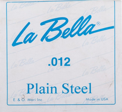 LA BELLA PS012 одиночная струна для акустической и электрогитары