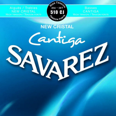 SAVAREZ 510 CJ NEW CRISTAL CANTIGA струны для классических гитар (30-34-41-30-36-44) сильного натяжения