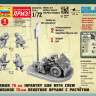 Сборные солдатики ZVEZDA Немецкое 75-мм пехотное орудие с расчетом, 1/72