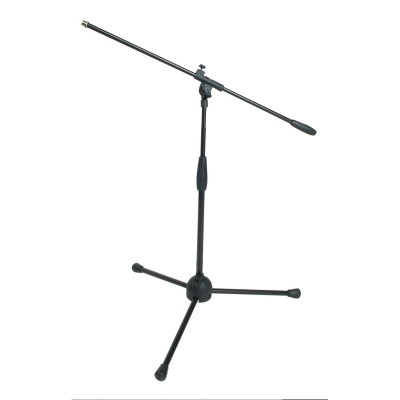Микрофонная стойка PROEL RSM181 журавль 1\2 высоты, тренога, цвет - матовый чёрный