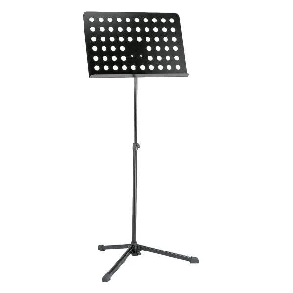 Пюпитр оркестровый K&M 12179-000-55, высота 610-1080 мм, сталь, черный