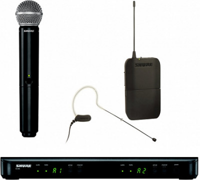 Shure BLX1288E/MX53 M17 662 радиосистема с головным и радиомикрофоном