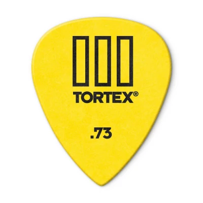 Медиаторы Dunlop 462P073 Tortex TIII, толщина 0.73 мм, 12 шт.