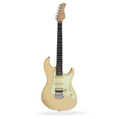 Электрогитара Sire S3 VWH, форма Stratocaster, HSS, цвет белый