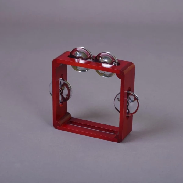 Тамбурин из массива березы, D 15 см тонированный Мастерская Сереброва РЗ-ТБ-05