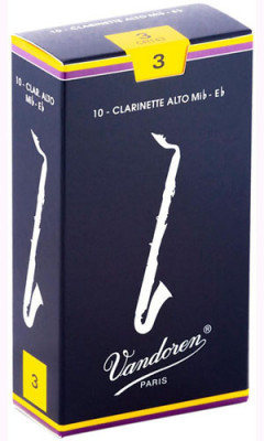 Vandoren CR-143 (№ 3) трости для кларнета-альт (№ 3)