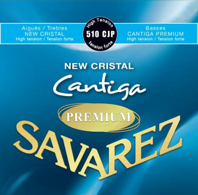 SAVAREZ 510 CJP NEW CRISTAL CANTIGA PREMIUM струны для классических гитар (30-34-41-30-36-44) сильного натяжения