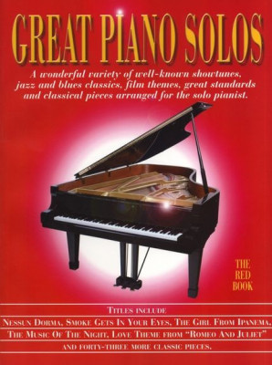 AM952226 GREAT PIANO SOLOS THE RED BOOK PIANO BOOK