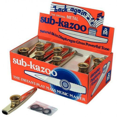 Комплект дудок казу GEWA Kazoo Metal из 24 штук