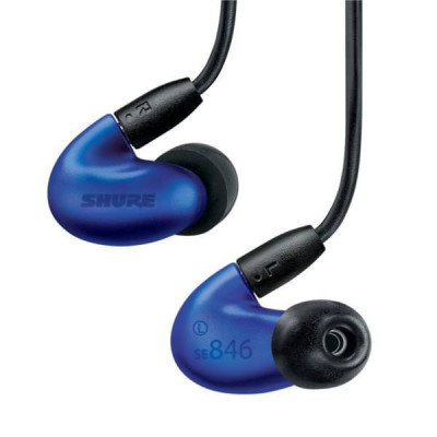 SHURE SE846-K+BT1-EFS премиальные беспроводные внутриканальные Bluetooth наушники, цвет черный.