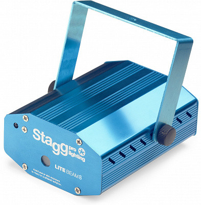 STAGG SLR LITE 8-2 BL  лазерный проектор цветомузыка + LED прибор