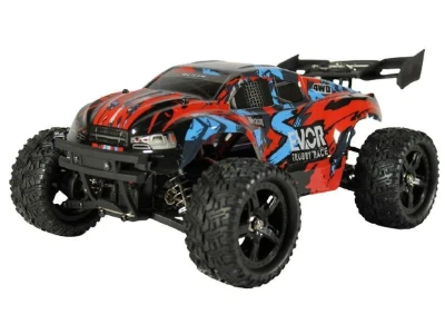 Радиоуправляемая трагги Remo Hobby S EVO-R Brushless V2.0 (красная) 4WD 2.4G 1/16 RTR