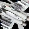 Сборная модель ZVEZDA Многоцелевой фронтовой истребитель МиГ-29 СМТ, 1/72