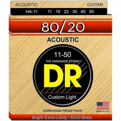 DR HA-11 (11-50) струны для акустической гитары