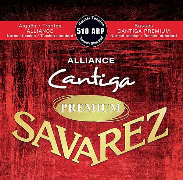 Струны для классической гитары Savarez 510ARP Alliance Cantiga Red Premium standard tension, н