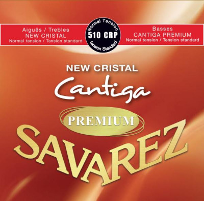SAVAREZ 510 CRP NEW CRISTAL CANTIGA PREMIUM струны для классических гитар (29-33-41-30-34-43) нормального натяжения