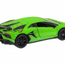 Машина "АВТОПАНОРАМА" Lamborghini SVJ, 1/32, зеленый, откр. двери, свет, звук, в/к 17,5*12,5*6,5 см