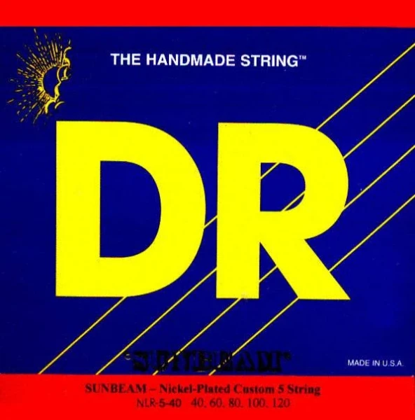 Струны для 5-струнной бас-гитары DR NLR5-40