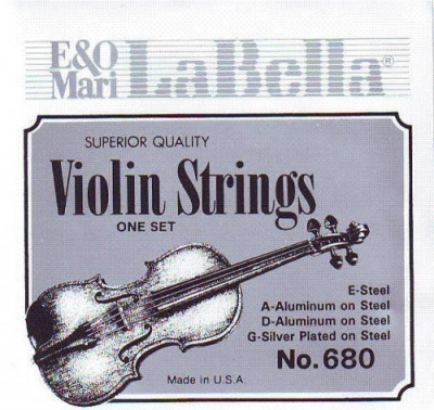 Струны для скрипки 4/4 La Bella 680