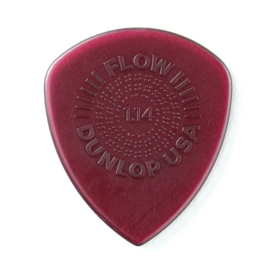 Медиаторы Dunlop 549R114 Flow Standard Grip, толщина 1.14 мм, 24 шт.