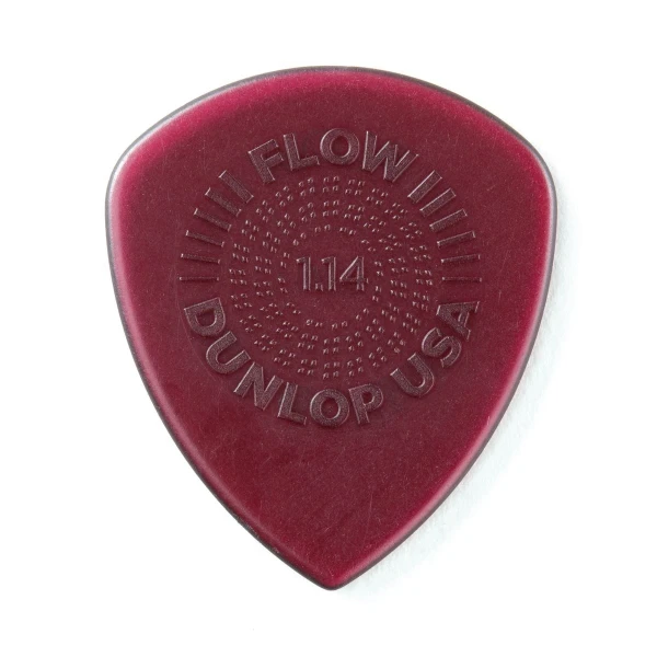 Медиаторы Dunlop 549R114 Flow Standard Grip, толщина 1.14 мм, 24 шт.
