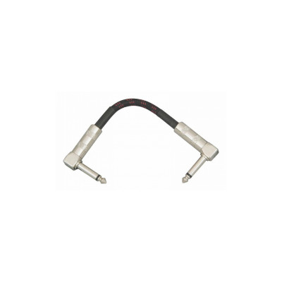 OnStage PC306 - сценический иструментальный кабель, 6.3 джек угловой <->6.3 джек угловой 15.24см