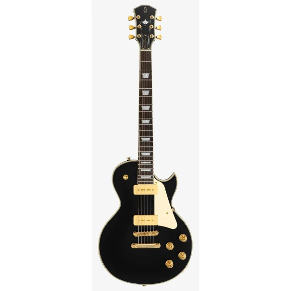 Электрогитара Sire L7V BK, форма LesPaul, P90, цвет черный
