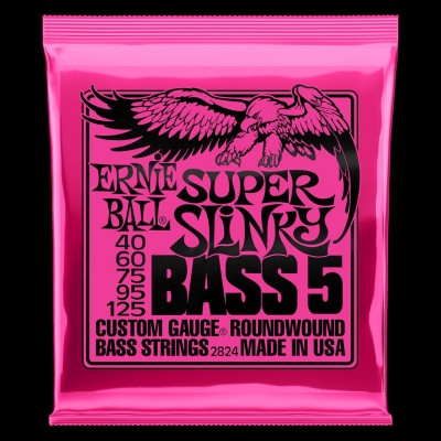 Комплект струн для 5-струнной бас-гитары Ernie Ball P02824