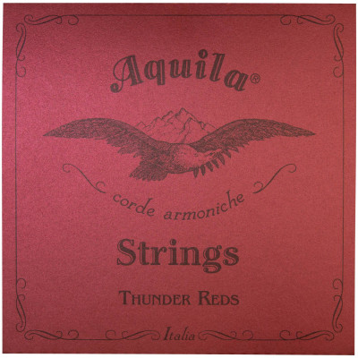 Набор 5 струн для укулеле бас AQUILA THUNDERREDS 169U мензура 23 дюйма