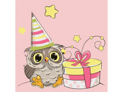 Картина по номерам 20х20 СЛАДКОЕ УГОЩЕНИЕ (12 цветов)