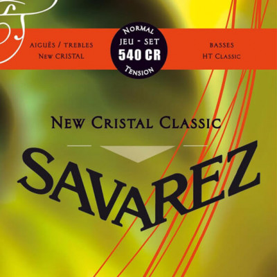 SAVAREZ 540 CR NEW CRISTAL CLASSIC струны для классических гитар (29-33-41-29-34-43) нормального натяжения