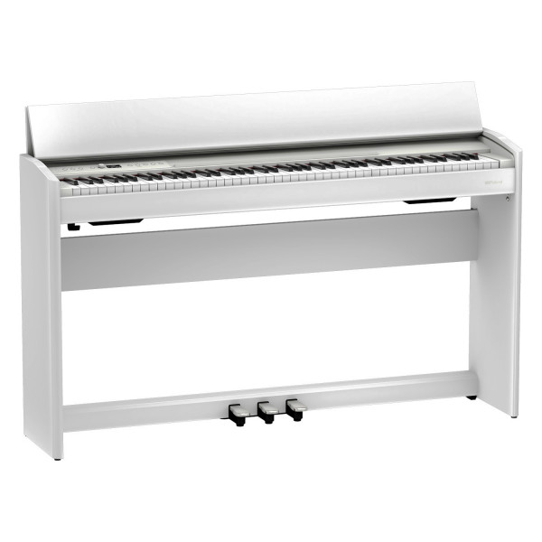 Цифровое пианино 88 клавиш ROLAND F-701 WH белое