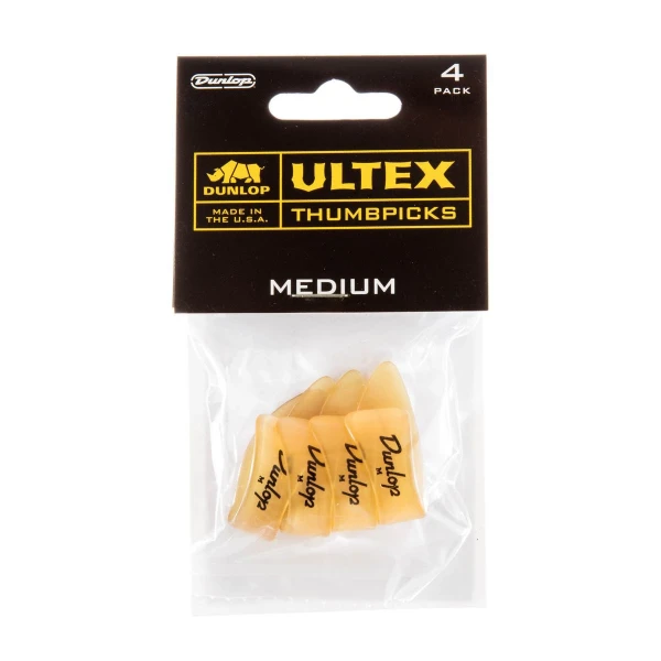 Когти на большой палец, средние, 4 шт. Dunlop 9072P Ultex Gold 4Pack