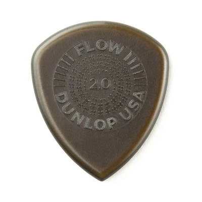 Медиаторы Dunlop 549R200 Flow Standard Grip 24Pack, толщина 2 мм, 24 шт.