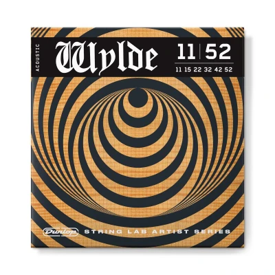 Струны для акустической гитары Dunlop ZWAP1152 Zakk Wylde, фосфорная бронза, 11-52
