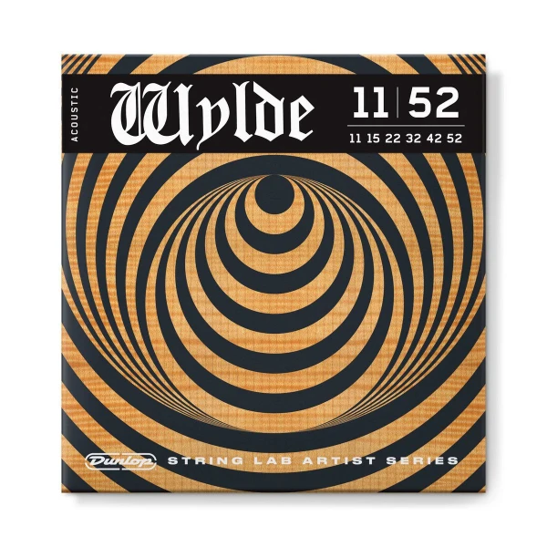 Струны для акустической гитары Dunlop ZWAP1152 Zakk Wylde, фосфорная бронза, 11-52