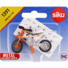 Мотоцикл Siku 1391 KTM SX-F 450 кроссовый 1/87, 5.6 см, оранжевый/белый