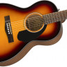 FENDER CP-60S Parlor Sunburst WN акустическая гитара