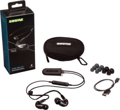 SHURE SE215-K+BT2-EFS беспроводные Bluetooth наушники